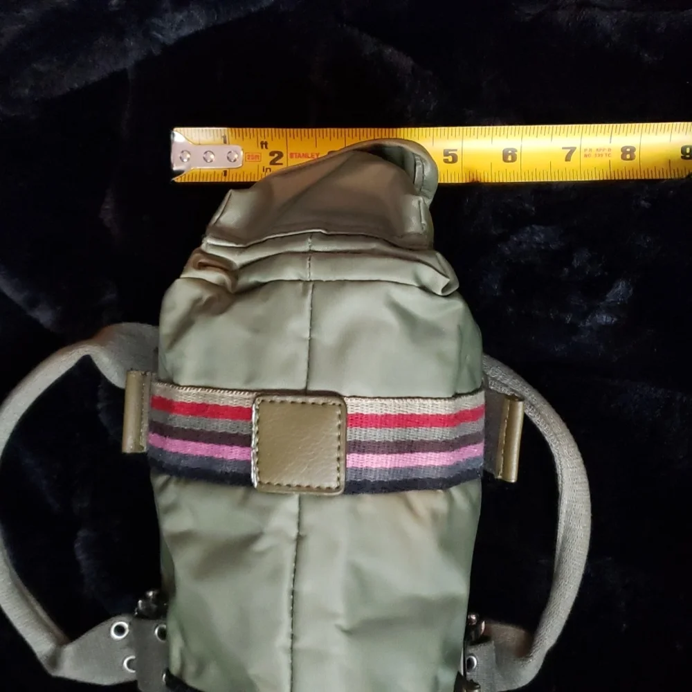 Guang Tong Army Green Nylon Purse Bag - Picture 8 of 9